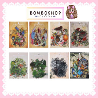 BowboShop🎀 60แผ่น/แพ็ค PETสติ๊กเกอร์กันน้ำ สำหรับตกแต่งสมุดไดอารี่ DIY 🇹🇭พร้อมส่งจากไทย🇹🇭