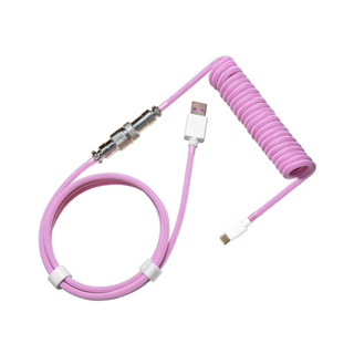 COOLER MASTER COILED CABLE  MAGENTA [KB-CMZ1]