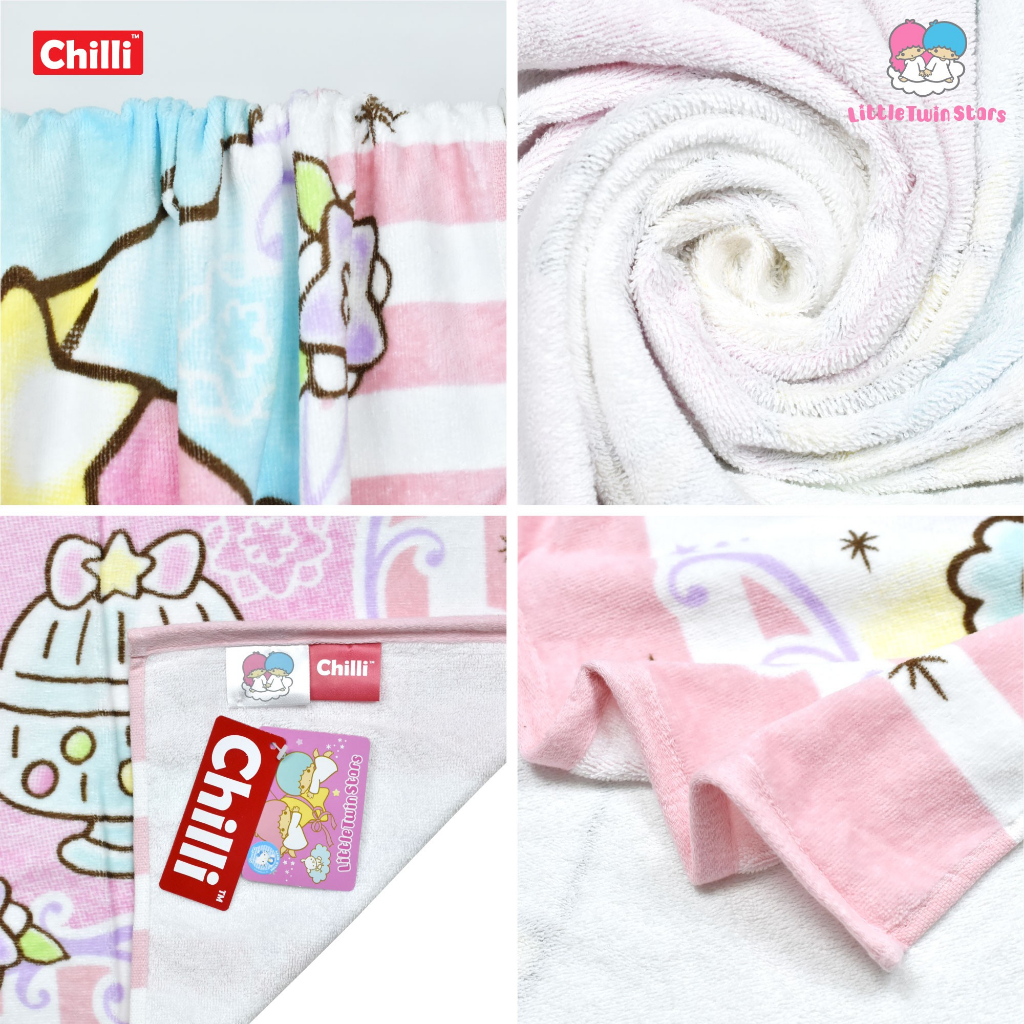 towel-size-30x60-ทวินสตาร์-ผ้าเช็ดตัวลิขสิทธิ์แท้-ยี่ห้อ-jhc-size-30x60-นิ้ว-9003