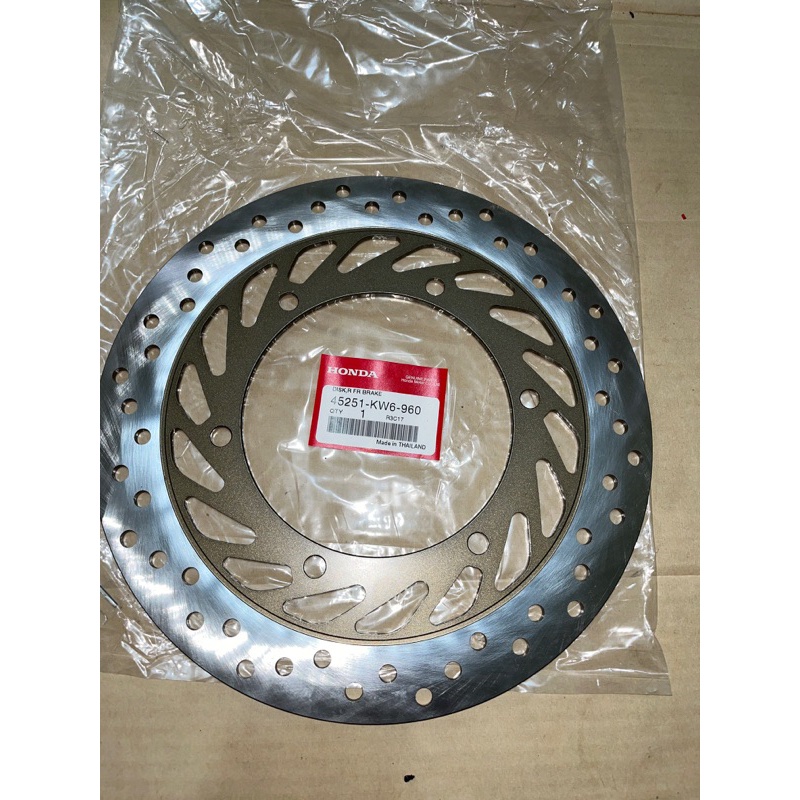 จานดินเบรคหน้าแท้ Nsr ตากลม Rrw Npro Fsx แท้ศูนย์ | Shopee Thailand