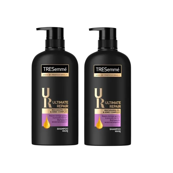 TRESEMME Shampoo Platinum Strength เทรซาเม่ แชมพู ลดผมร่วง แพลตทินั่ม ...