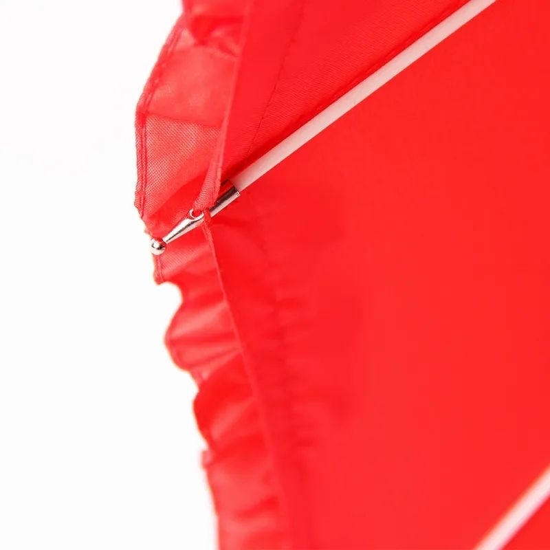 ร่มทรงหัวใจสีแดง-ร่มยาว24นิ้ว-ร่มอลูมิเนียมร่มซี่ไฟเบอร์กันรังสีuvกันฝน-ร่มแต่งงาน-ร่มพรีเวดดิ้ง-ร่มพร็อพ
