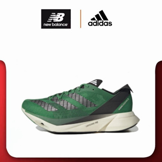 adidas Adizero Adios Pro 3 Greenish black style Running shoes Authentic 100%