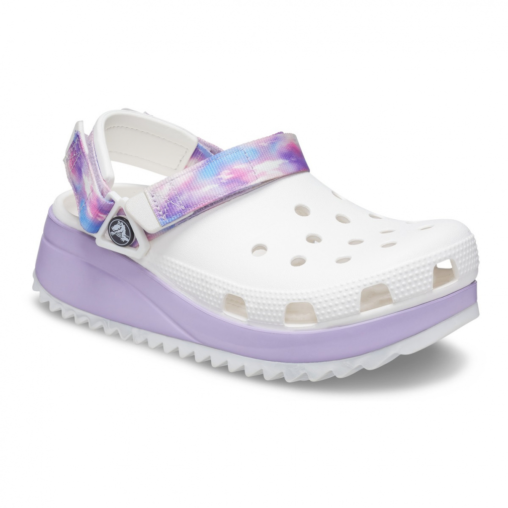 พร้อมส่ง-crocs-classic-hiker-dream-clog-white-x-lavender-207772-577