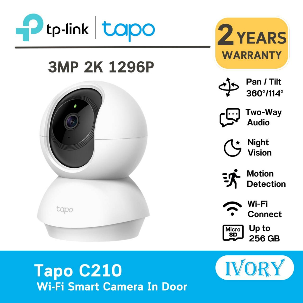 TP-Link Tapo C200 Wi-Fi Camera 1080p/ivoryitshop