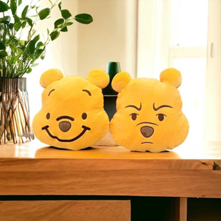 หมอนรองคอในรถ ที่รัดเบาะรถยนต์ pooh