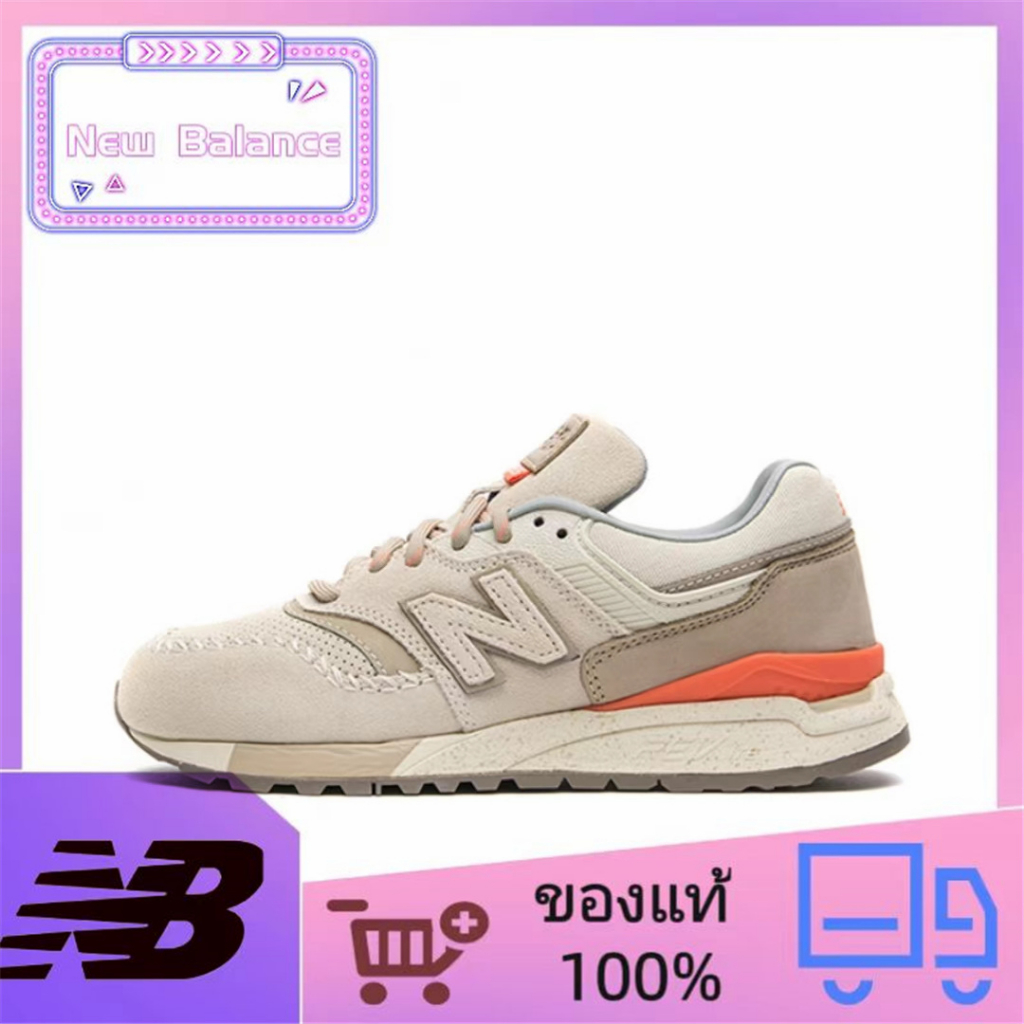 ของแท้-100-new-balance-nb-997-all-match-breathable-non-slip-low-top-running-shoes-womens-beige