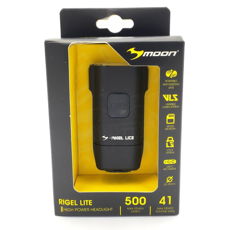 ไฟหน้ารุ่นใหม่จาก MOON-SPORT RIGEL LITE 500lumens | Shopee Thailand
