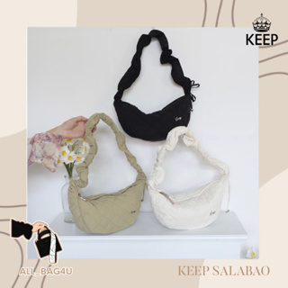 🛍️รับหิ้วของแท้จากSHOP🛍️ รุ่นใหม่ กระเป๋าสะพายข้าง/คาดอก  KEEP BAG รุ่น Salapao