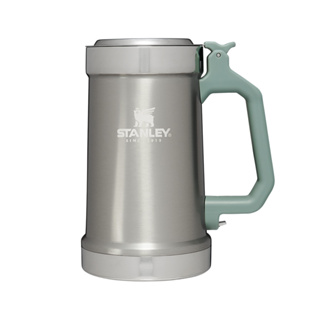 STANLEY แก้วเบียร์เก็บความเย็น/มีฝาปิด รุ่น STAN 24 OZ CLASSIC STEIN STAINLESS STEEL SHALE