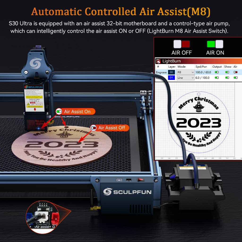 atomstack-sculpfun-33w-22w-s9-s10-s30-series-ชุดอัปเกรดโมดูลเลเซอร์