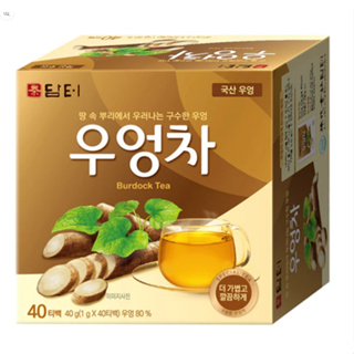 damtuh ชาเกาหลีจากรากBurdock 80% 48g (1g x 40T) korean traditional 100% burdock root tea 담터우엉차