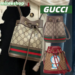 🍒กุชชี่ Gucci กระเป๋า Ophidia Mini GG Bucket Bag