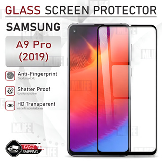 MLIFE - กระจก 9D เต็มจอ Samsung A9 2019 / A9 Pro 2019 กระจกกล้อง ฟิล์มกระจก ฟิล์มกันรอย เคส ฟิล์มหลัง ฟิล์มหลังเครื่อง ก