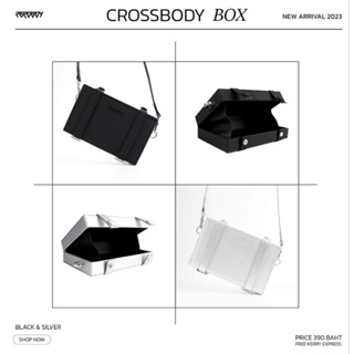 ZEROBOY - CROSSBODY BOX กระเป๋าสะพายข้างทรงกล่อง รุ่นใหม่
