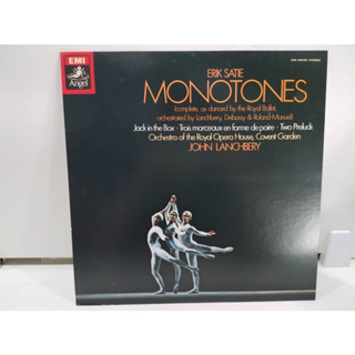 1LP Vinyl Records แผ่นเสียงไวนิล  ERIK SATIE MONOTONES   (E2C59)