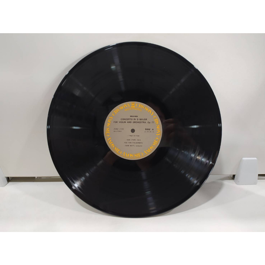 1lp-vinyl-records-แผ่นเสียงไวนิล-stern-mehta-new-york-philharmonic-brahms-violin-e2b84