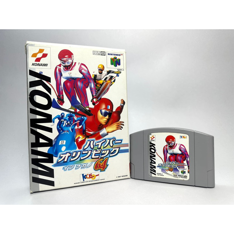 ตลับแท้ Nintendo 64 (japan)(N64) Hyper Olympics in Nagano 64 | Shopee ...