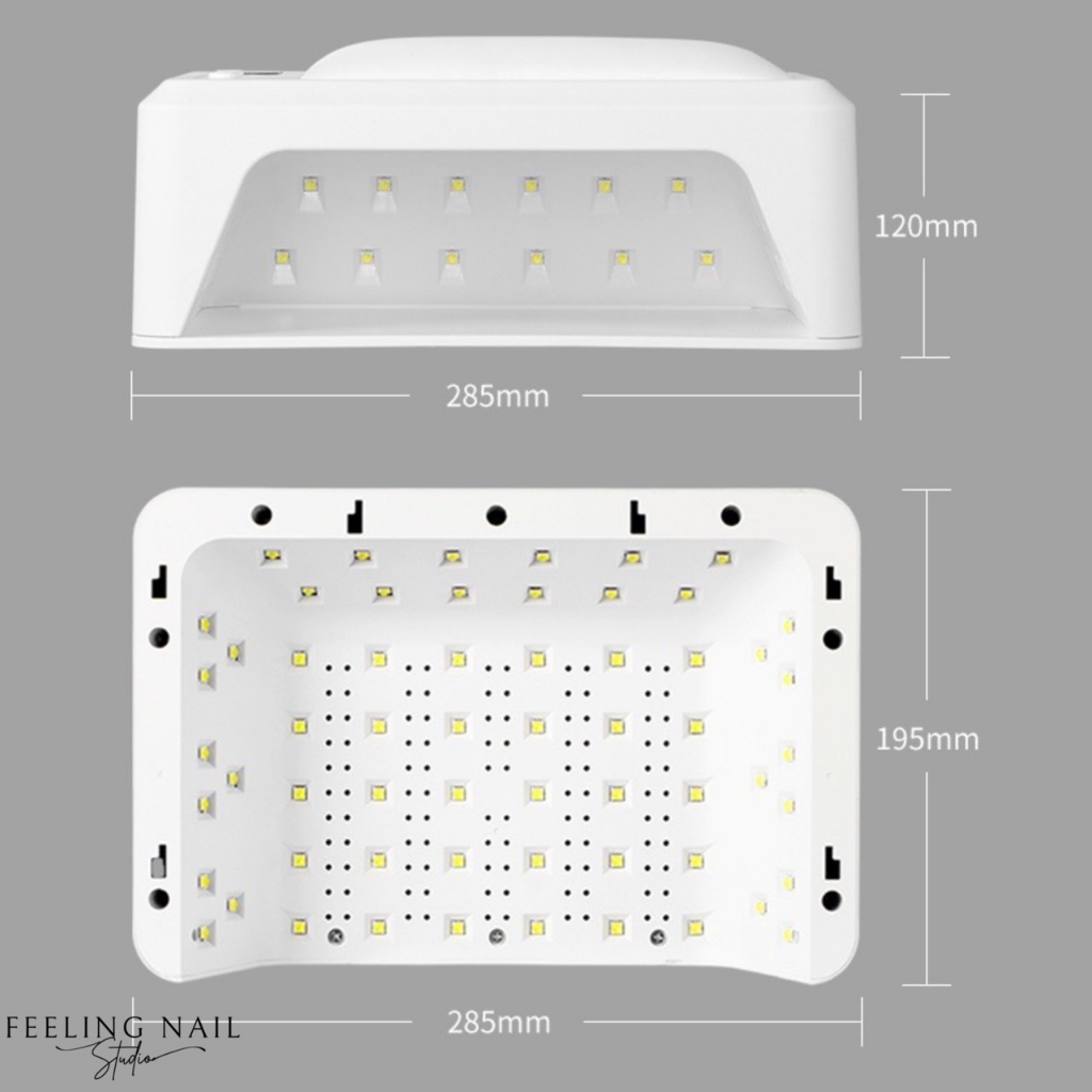 เครื่องอบเล็บเจล-snrqi-t8-72w-uv-led-มีเบาะในตัว-เครื่องอบเล็บ