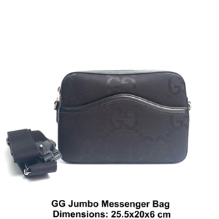 GUCCI Jumbo Messenger Bag ของแท้ 100% [ส่งฟรี]