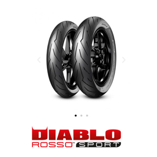 ยาง PIRELLI ROSSO SPORT FOR Z250-400 / NINJA 250-400 / CB-CBR 250-300 / R3-MT03 ยางขายดี