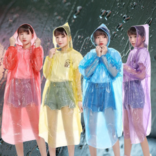 📢ใหม่ พร้อมส่ง เสื้อกันฝน เซ็ต 3 ตัว เช็ต 6 ตัว ชุดกันฝน   เสื้อกันฝนขนาดพกพา เสื้อกันฝนฉุกเฉิน rain coats ถูกสุดๆ