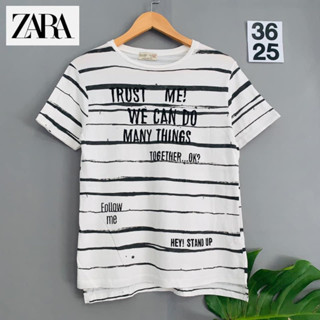 ZARA BOYS x cotton x size 11/12 152 cm อก 36 ยาว 25 Code: c-015(6)