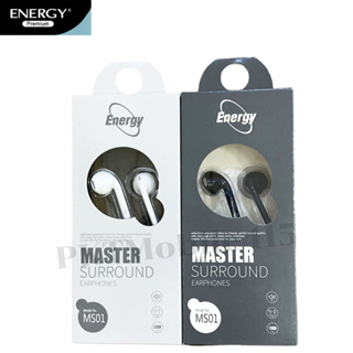 หูฟัง รับสายสนทนาได้ ฟังเพลงได้ เสียงระดับ Master 3.5mm มีปุ่มปรับเสียง สินค้าแนะนำครับ  ยี่ห้อ ENERGYของแท้