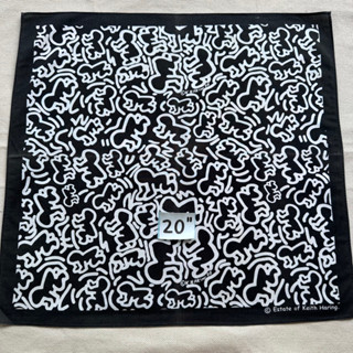 Keith Haring ผ้าเช็ดหน้า คีธ แฮริ่ง