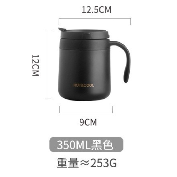 แก้วกาแฟมินิมอลเก็บความเย็นนาน6ชั่วโมง-ขนาด350ml-พกพาสะดวก-ดื่มง่าย-แก้วกาแฟเกาหลี-แก้วกาแฟเก็บอุณหภูมิมีฝาปิดสนิท