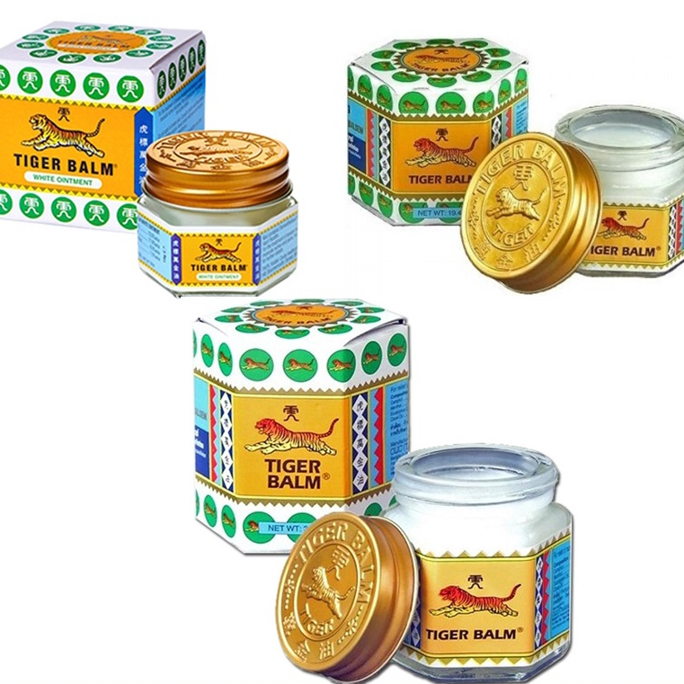 ภาพหน้าปกสินค้าหม่องตราเสือ 30 กรัม Tiger balm 10/19/30g (สีขาว) ตราเสือ เอช อาร์ หม่องเสือ