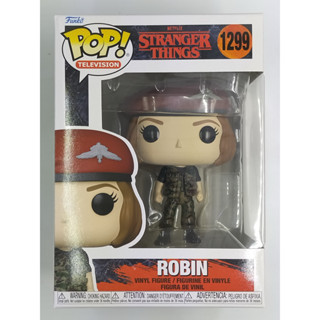 Funko Pop Stranger Things - Hunter Robin #1299 (กล่องมีตำหนินิดหน่อย)