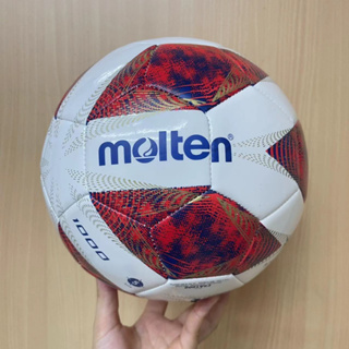 ลูกฟุตบอล ลูกบอล Molten F5A1000 เบอร์5 ฟุตบอลหนังเย็บ ของแท้ 100% (ของแท้ 100%)