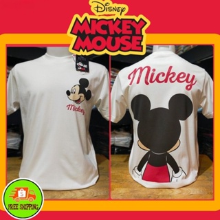 เสื้อDisney ลาย Mickey mouse สีขาว ( MKX-043 )