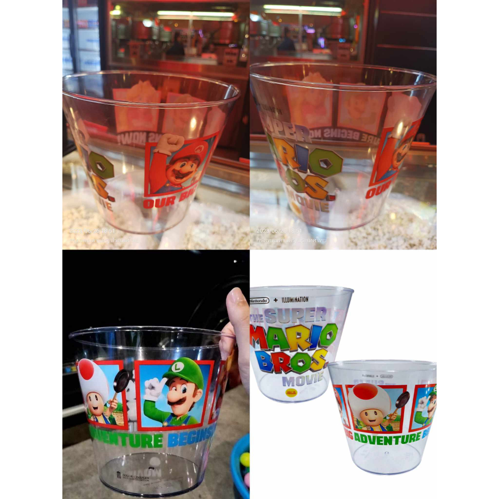 ถังใสป๊อปคอร์น-major-the-super-mario-bros-movie-bucket-งานโรงหนัง-major-ของแท้พร้อมส่งหายากแล้วนะครับ-ยังทันครับ