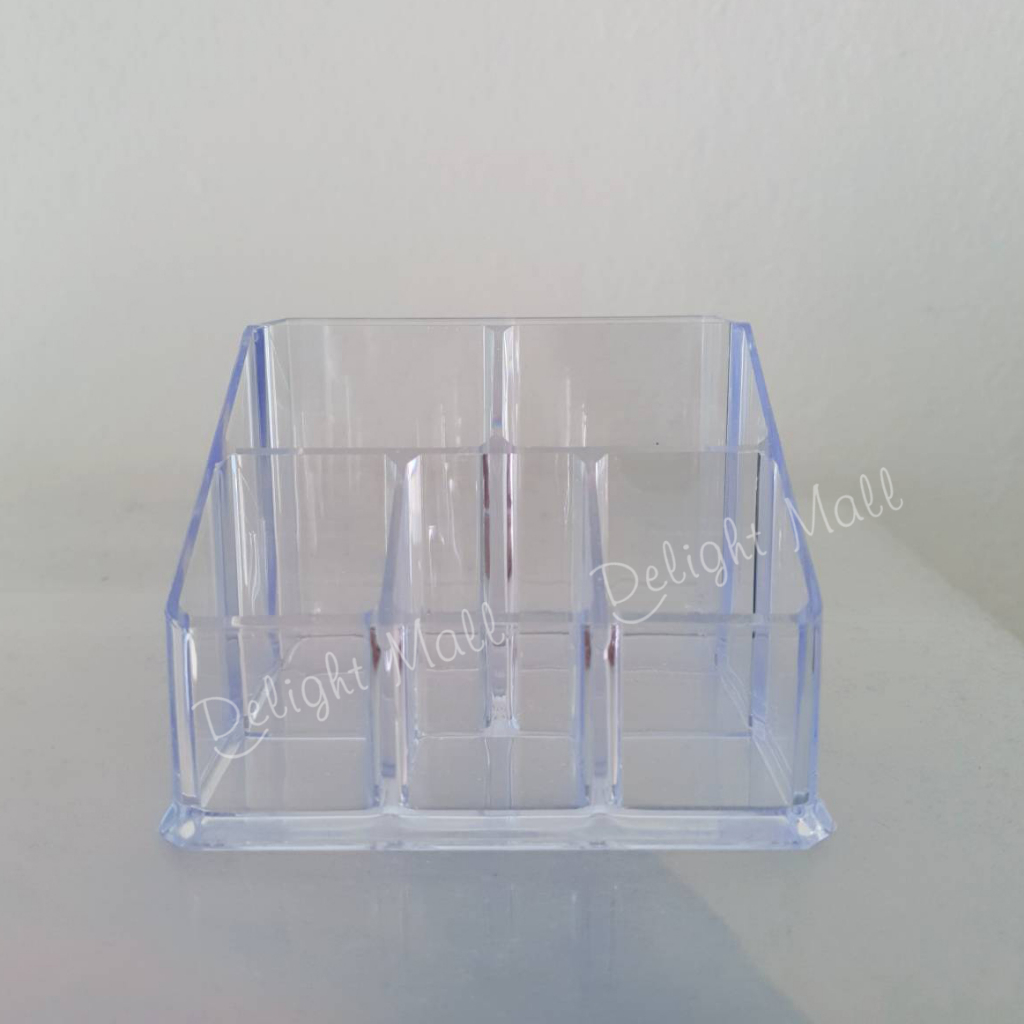 พร้อมส่ง-กล่องใส่เครื่องสําอาง-อะคิลิค-กล่องใส่ลิปสติก-กล่องเก็บของสารพัดประโยชน์-ชั้นวางอุปกรณ์จัดเก็บเครื่องสำอาง