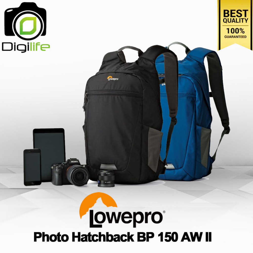 Lowepro Bag Photo Hatchback BP 150 AW II Backpack - กระเป๋ากล้องกันน้ำ ...