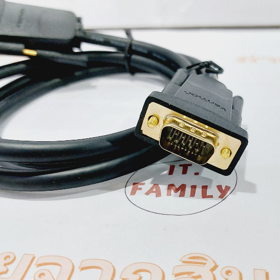 สายสัญญาณ-dvi-24-1-to-vga-cable-1080p-60hz-for-pc-laptop-to-monitor-ยาว-1-m-eabbf-vention-ออกใบกำกับภาษีได้