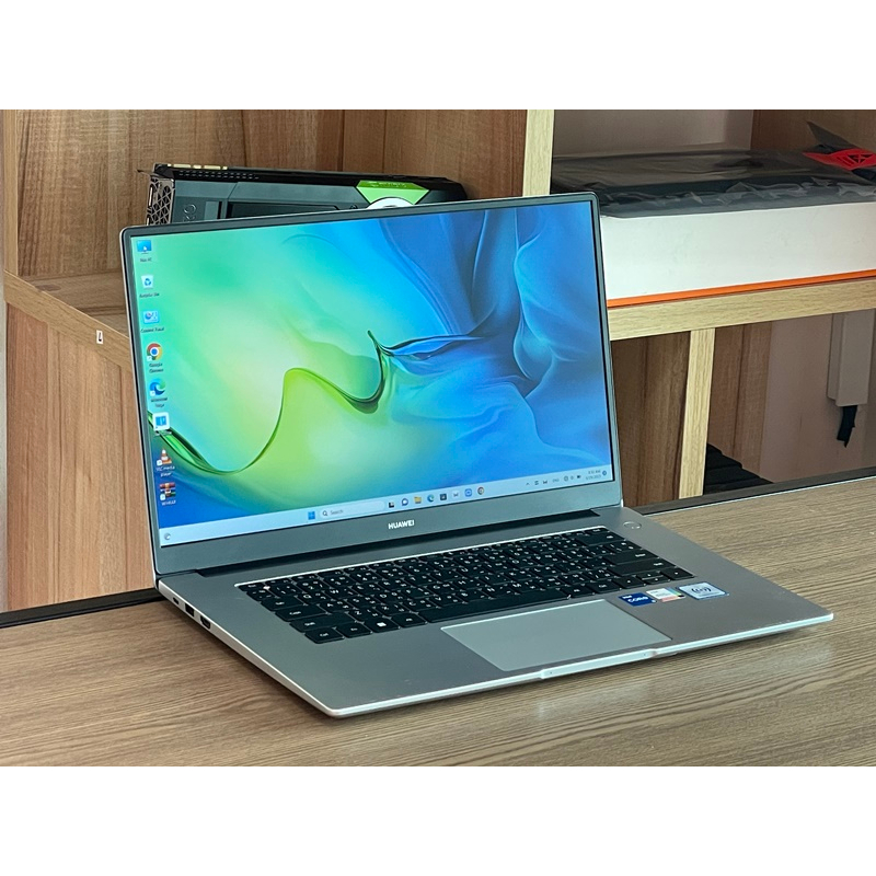 huawei-matebook-d15-i5-1135g7-ssd512gb-ram8gb-สินค้าตัวโชว์-อุปกรณ์ครบกล่อง