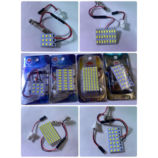 หลอดไฟเพดานรถยนต์ ไฟเก๋ง ขั้วฟิว สปริง 12V และ 24V