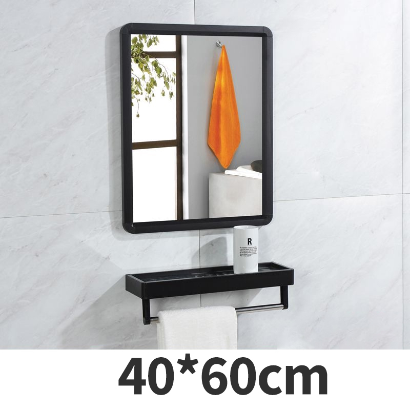homebu-กระจกสี่เหลี่ยม-50-40-60-40-ซม-กระจกติดผนัง-กระจกห้องน้ำ-ชั้นวางกระจก-ชั้นวางกระจกสี่เหลี่ยม-กระจกกรอบอลู
