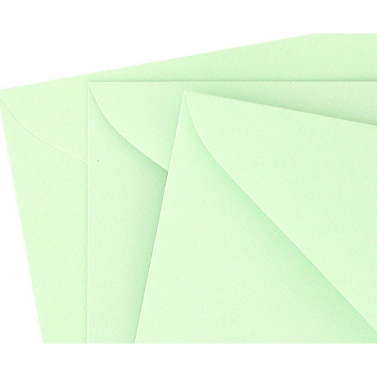 ซองใส่การ์ด-5x7-สีเขียว-ฝาสามเหลี่ยม-เนื้อปอนด์-50ซอง-สีพาสเทล-สวยงาม-ใส่การ์ด-งานมงคล-อั่งเปา-แต่งงาน-งานบวช-ใส่เงิน