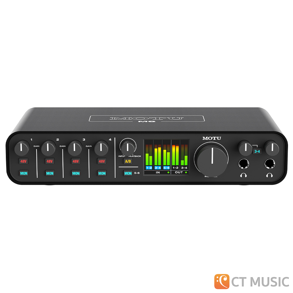 motu-m6-audio-interface-ออดิโอ-อินเตอร์เฟส