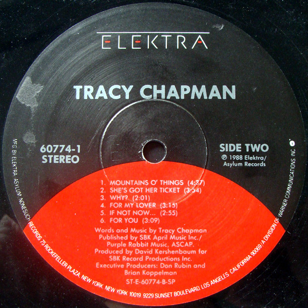 แผ่นเสียง-lp-tracy-chapman-tracy-chapman-us-press-เสียงดีที่สุด