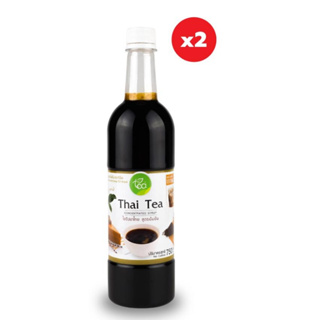 ทีอีเอ ไซรัปชาไทย ชาไทย สูตรเข้มข้น Thai Tea Syrup 750 ml x แพ็ค 2