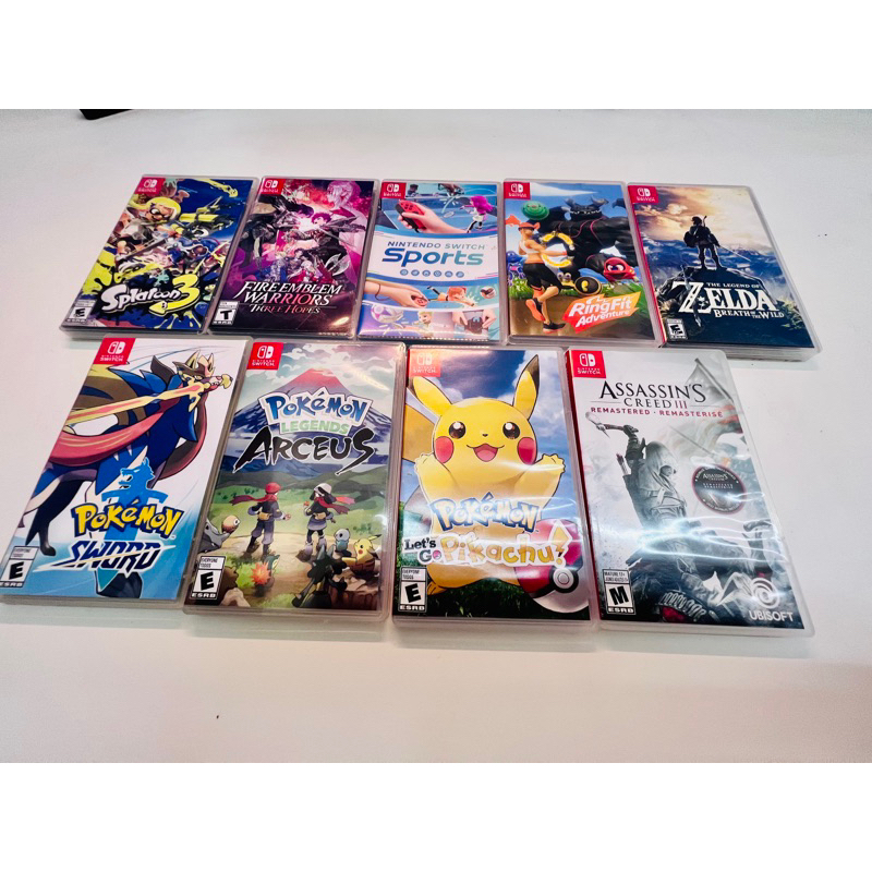 แผ่นเกม Nintendo Switch มือสอง มือ2 | Shopee Thailand