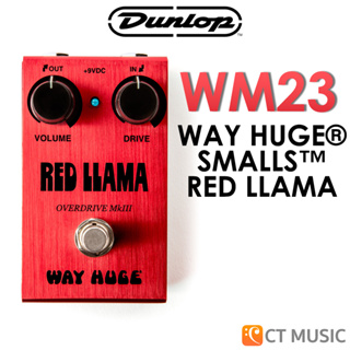 Jim Dunlop WM23 Way Huge Smalls Red Llama เอฟเฟคกีตาร์