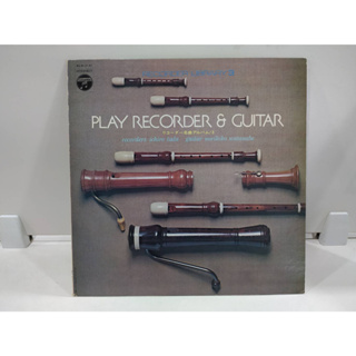 1LP Vinyl Records แผ่นเสียงไวนิล  PLAY RECORDER &amp; GUITAR  (E8F33)