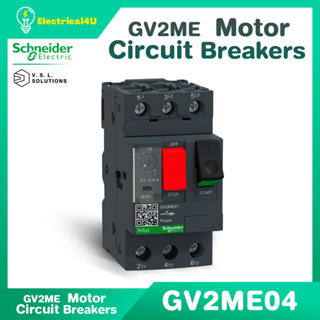 Schneider Electric GV2ME มอเตอร์เบรกเกอร์ Motor circuit breaker TeSys GV2 3P GV2ME04 GV2ME05 GV2ME06 GV2ME08