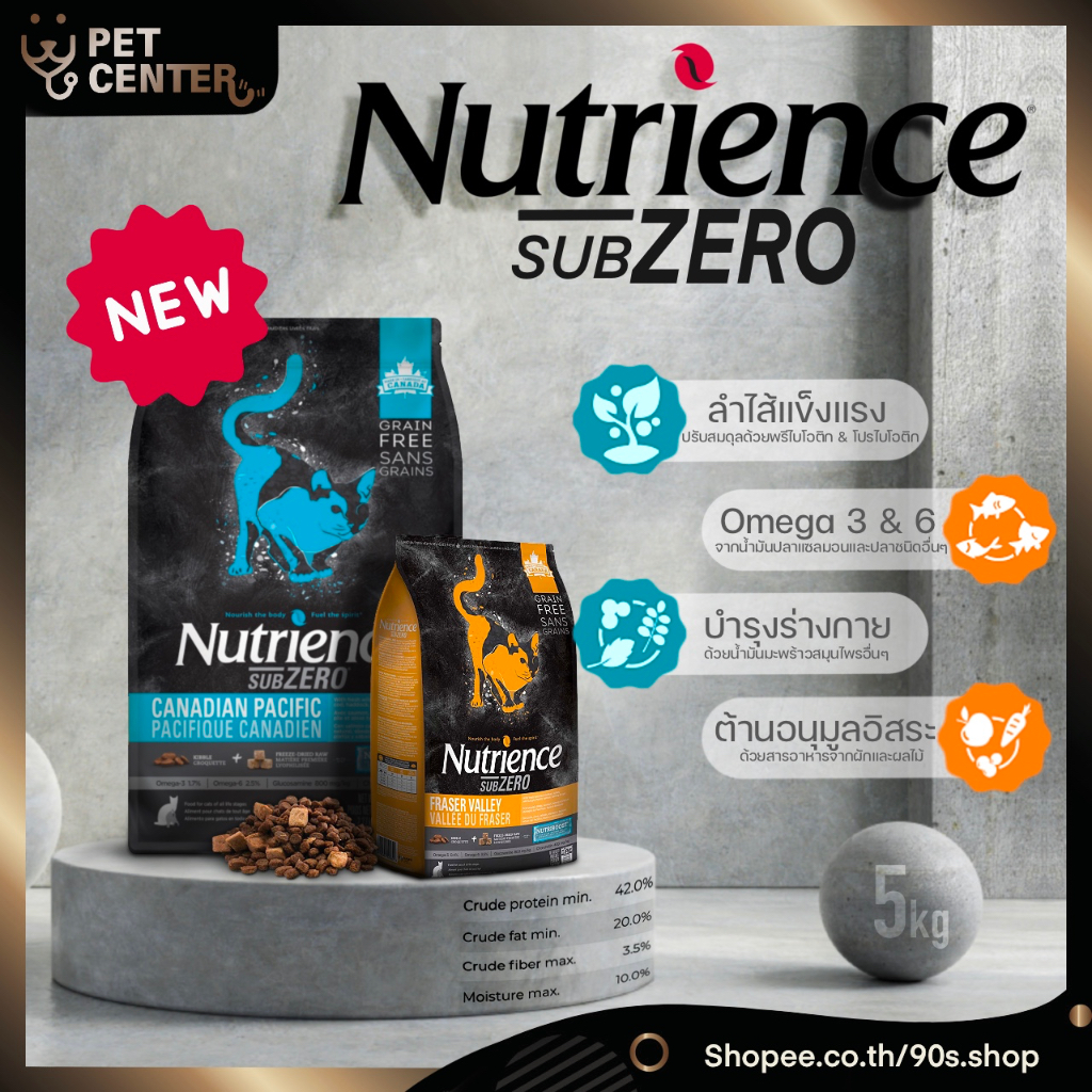 Nutrience subzero clearance cat
